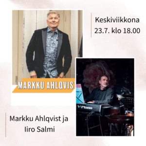 Markku Ahlqvist ja Iiro Salmi